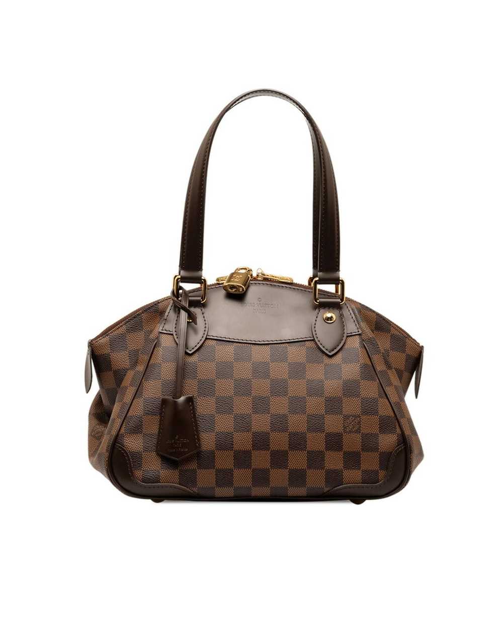 Louis Vuitton Brown Leather Verona PM Bag in Exce… - image 1