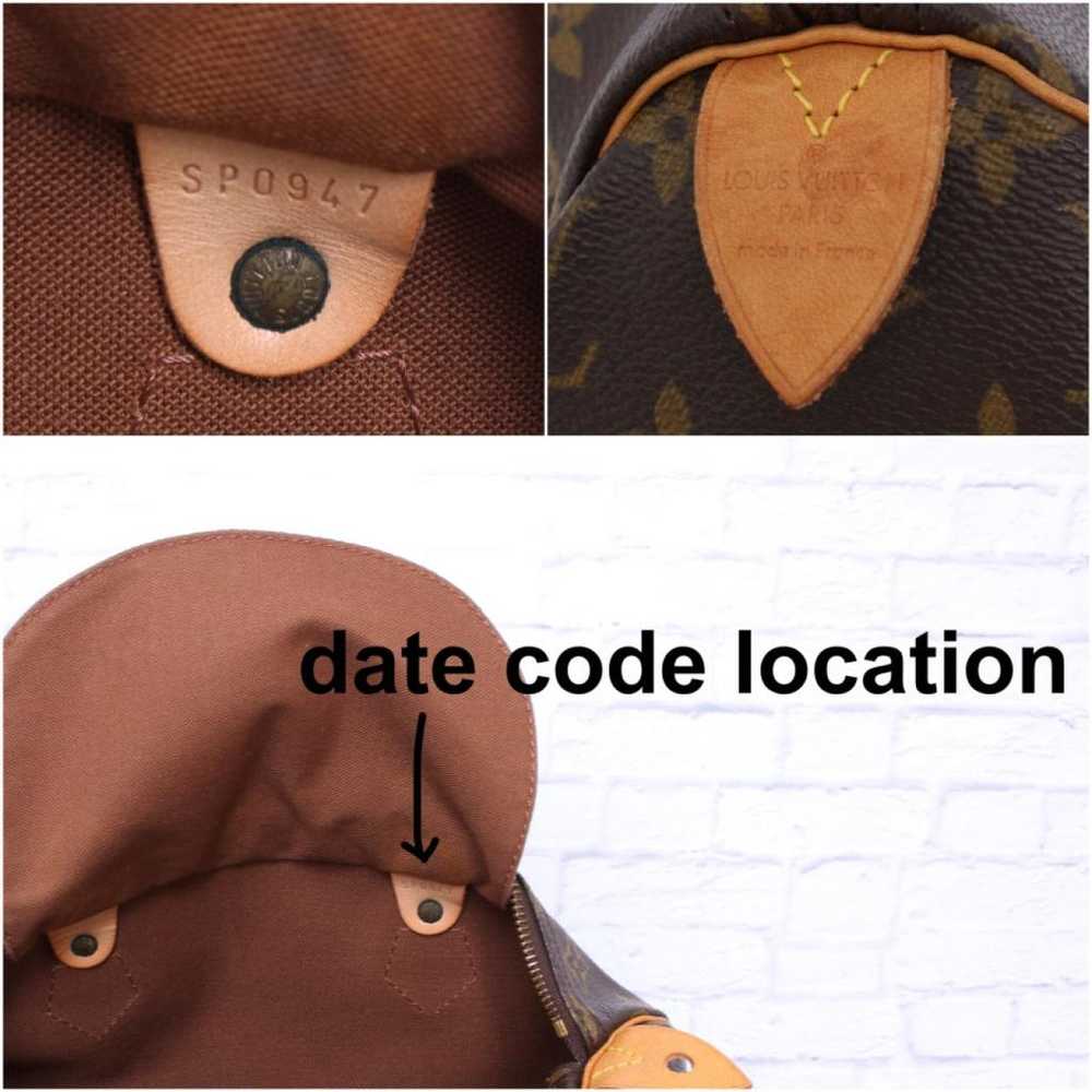 Louis Vuitton Speedy leather satchel - image 3