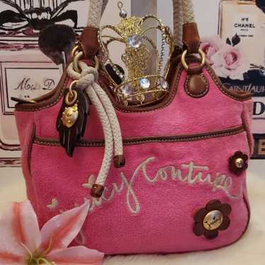 Juicy Couture Pink Terry Cloth Handbag!