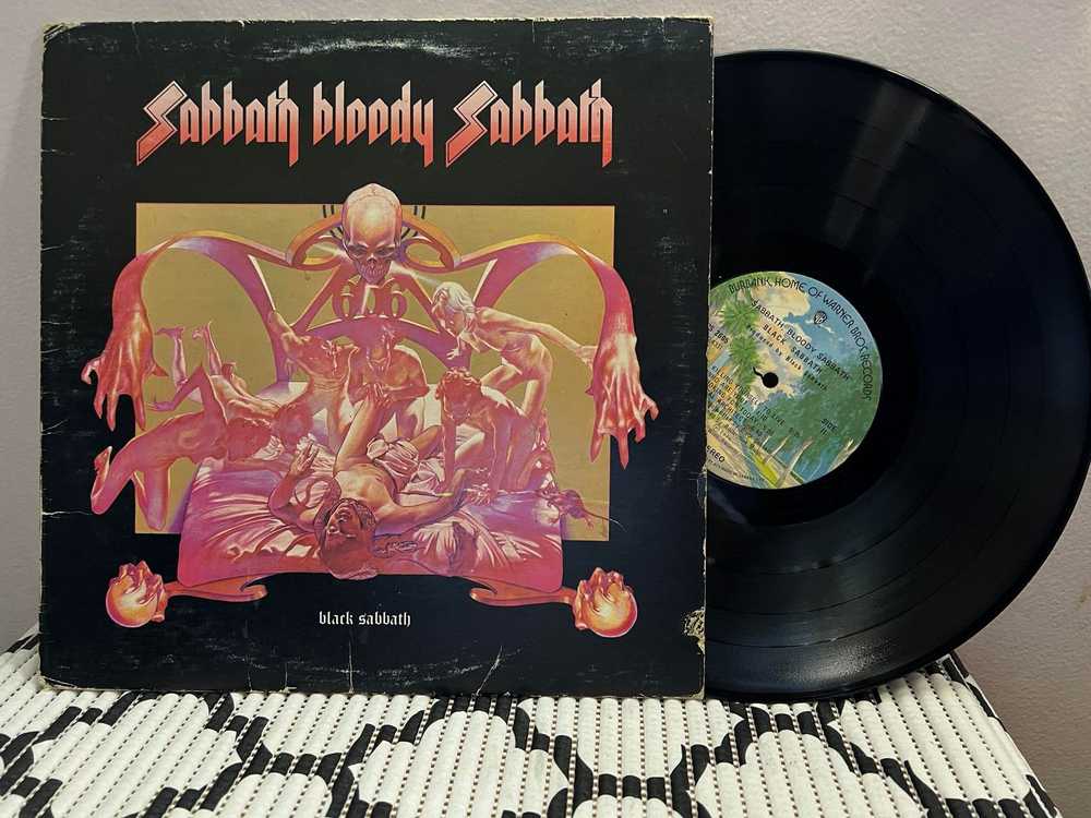 Vintage BLACK SABBATH BLOODY SABBATH VINYL RECORD - image 1