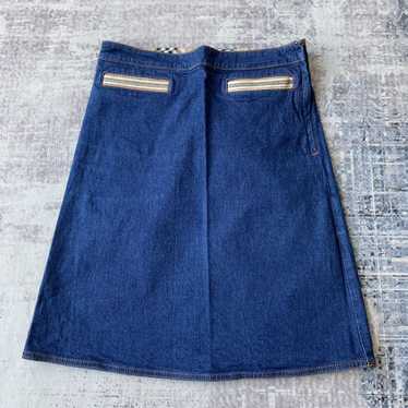 Vintage denim skirt burberry - Gem