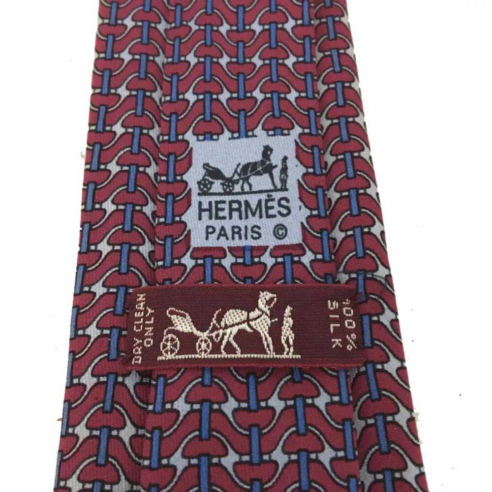 Hermès Silk tie - image 7