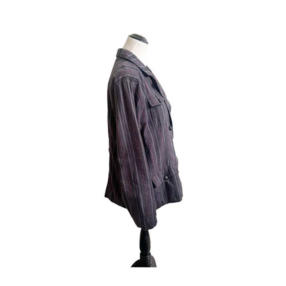 Vintage Woolrich Women’s Striped Blazer Jacket Si… - image 2