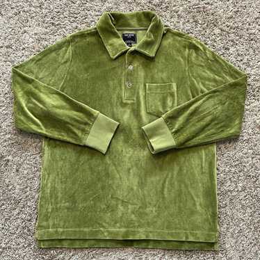 Streetwear × Todd Snyder Velour Rugby Polo Long S… - image 1
