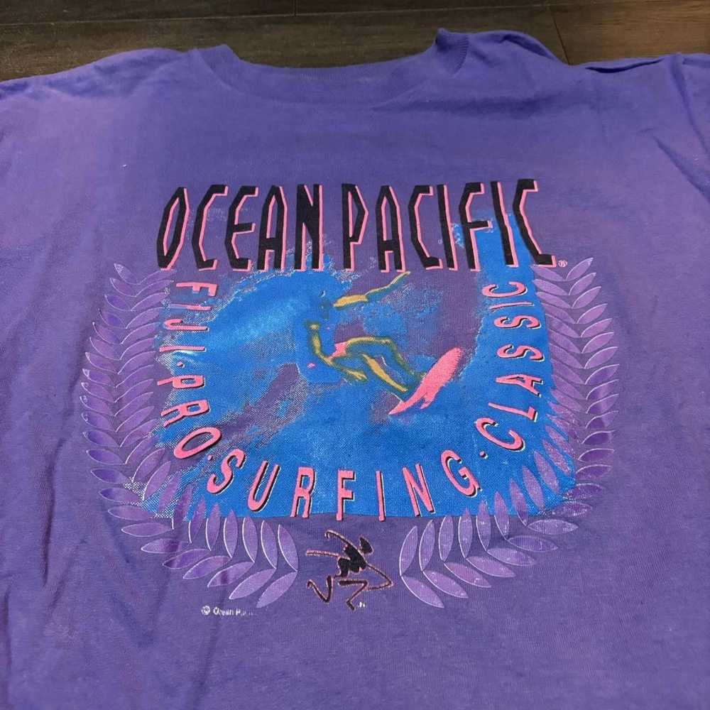 Ocean Pacific Vintage Ocean Pacific Fiji Surfing … - image 1