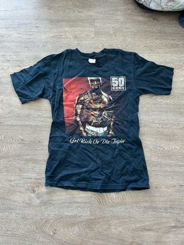 Vtg 50 Cent Fifty Rap T Shirt By Fifty Cent XL - Gem