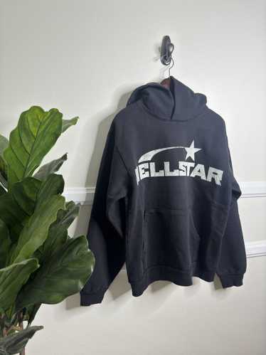 HELLSTAR Hellstar Studios Logo Hoodie Vintage Blac
