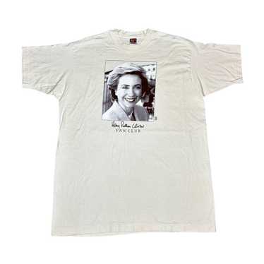 Vintage 90s Hilary Clinton Fan Club Shirt - image 1