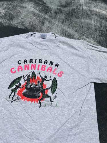 Hanes × Tee × Vintage Vintage Caribana Cannibals G