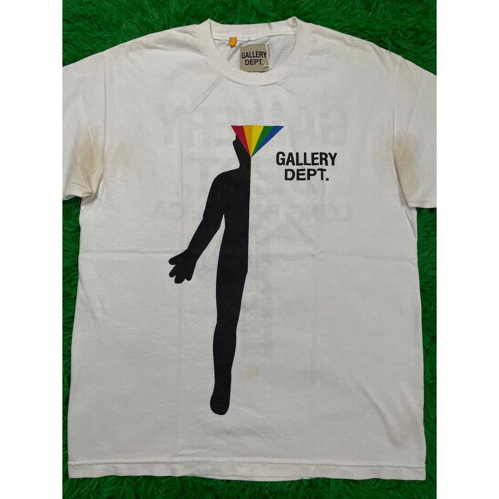 Gallery Dept. Gallery Dept Reflection Rainbow Tee… - image 1