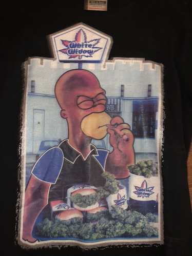 Vintage Vintage Homer Simpson Weed Shirt