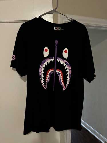 Bape Bape Taipei 13th Anniversary Shark Camo Tee - image 1