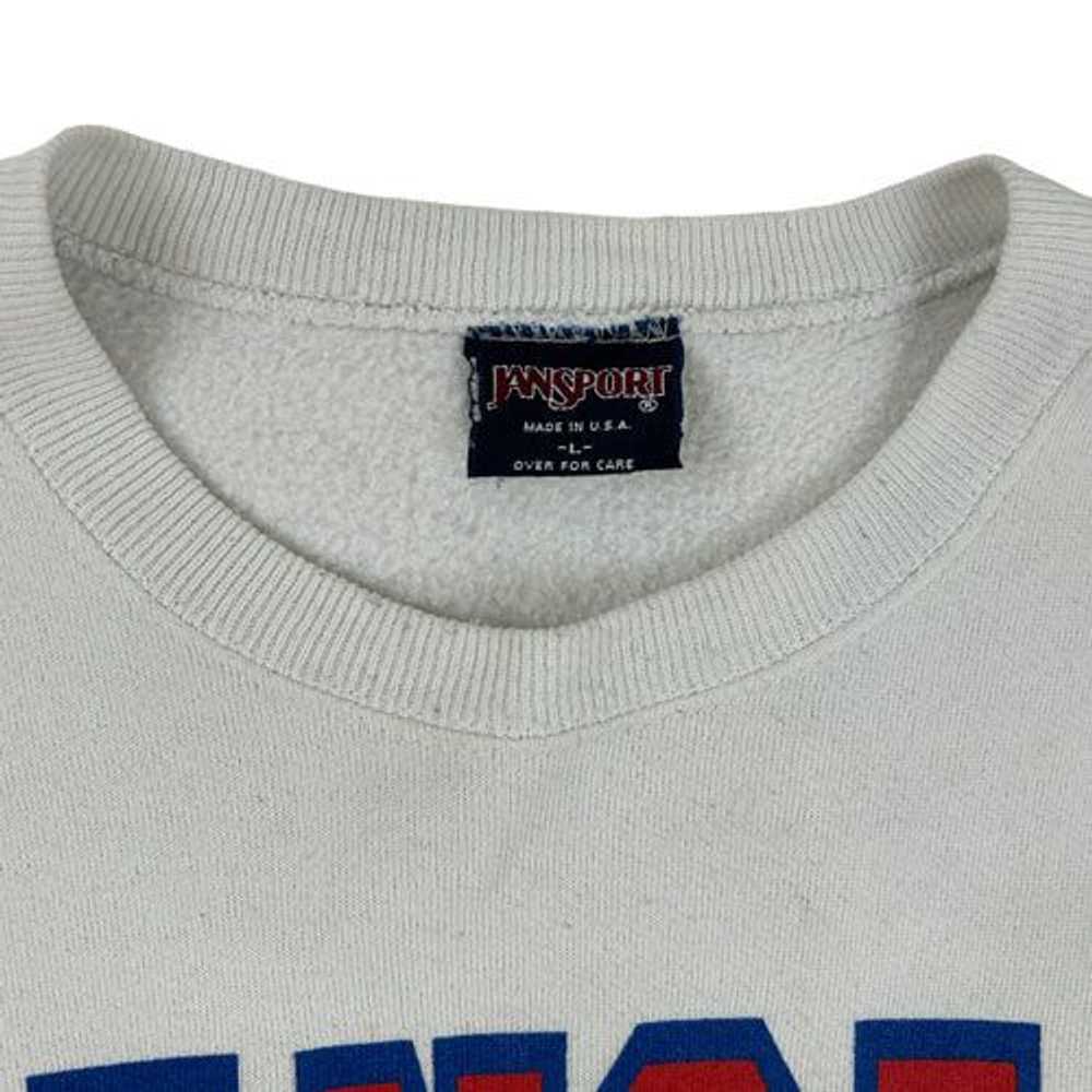 Jansport VINTAGE KANSAS JAYHAWKS CREWNECK WHITE - image 5