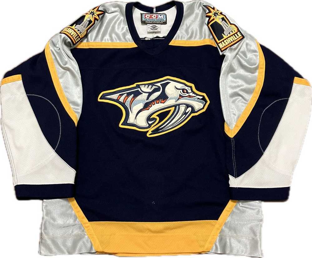 Ccm × Jersey × NHL Nashville Predators CCM Center… - image 1