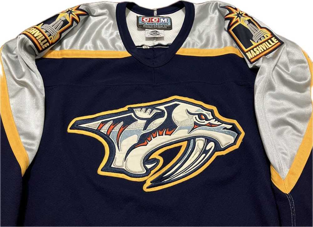 Ccm × Jersey × NHL Nashville Predators CCM Center… - image 2