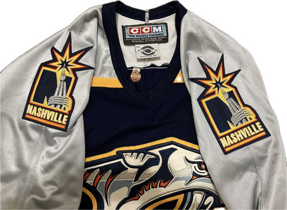 Ccm × Jersey × NHL Nashville Predators CCM Center… - image 3