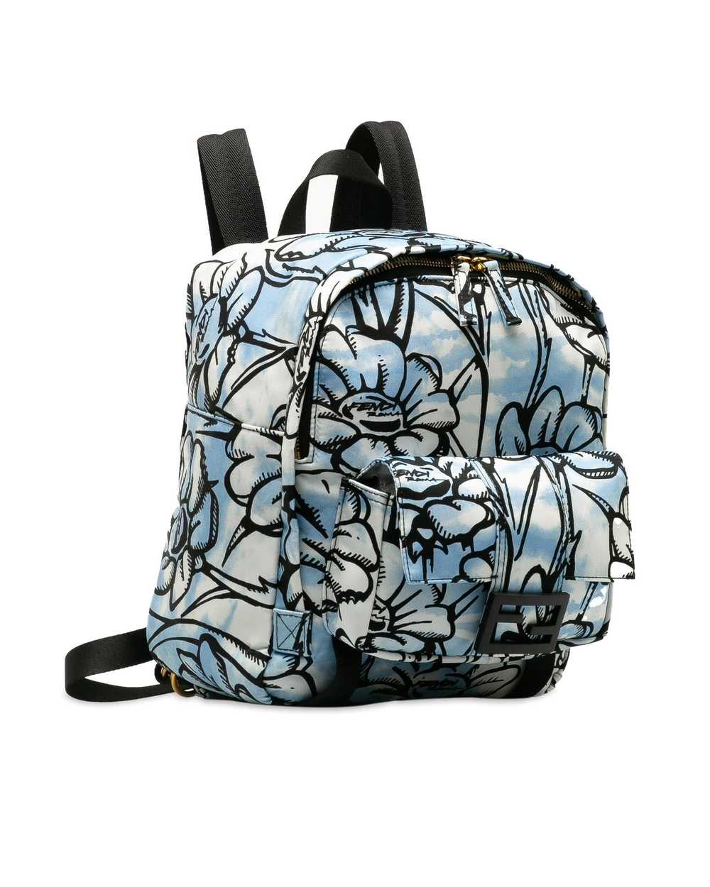 Fendi Printed Nylon Baguette Backpack - image 2