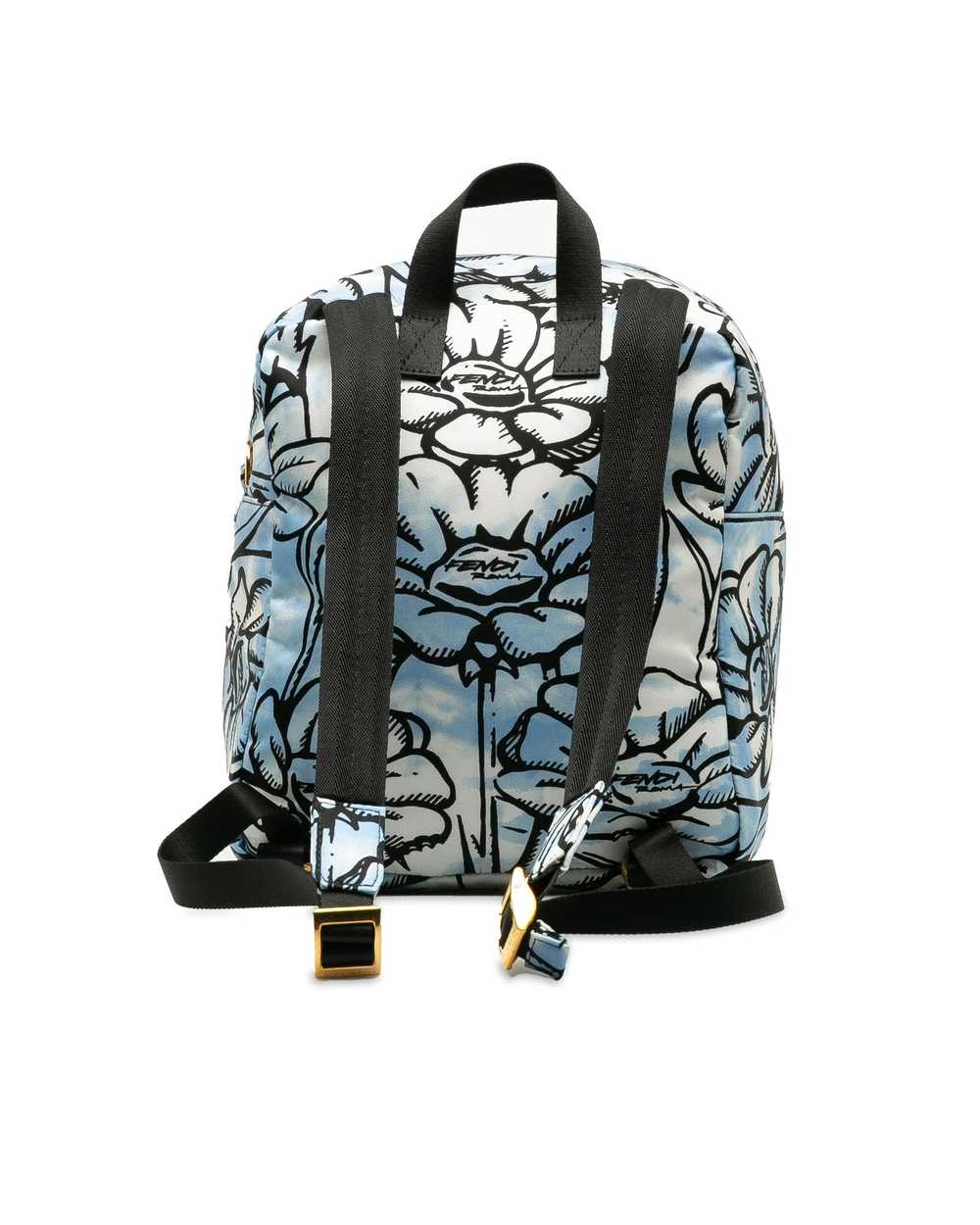 Fendi Printed Nylon Baguette Backpack - image 3