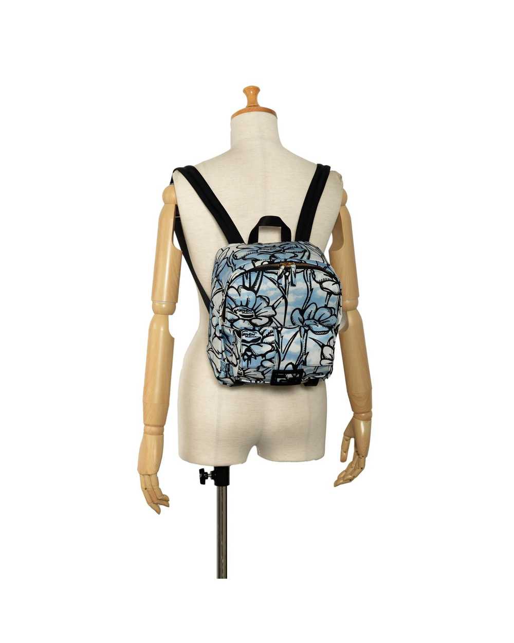 Fendi Printed Nylon Baguette Backpack - image 9