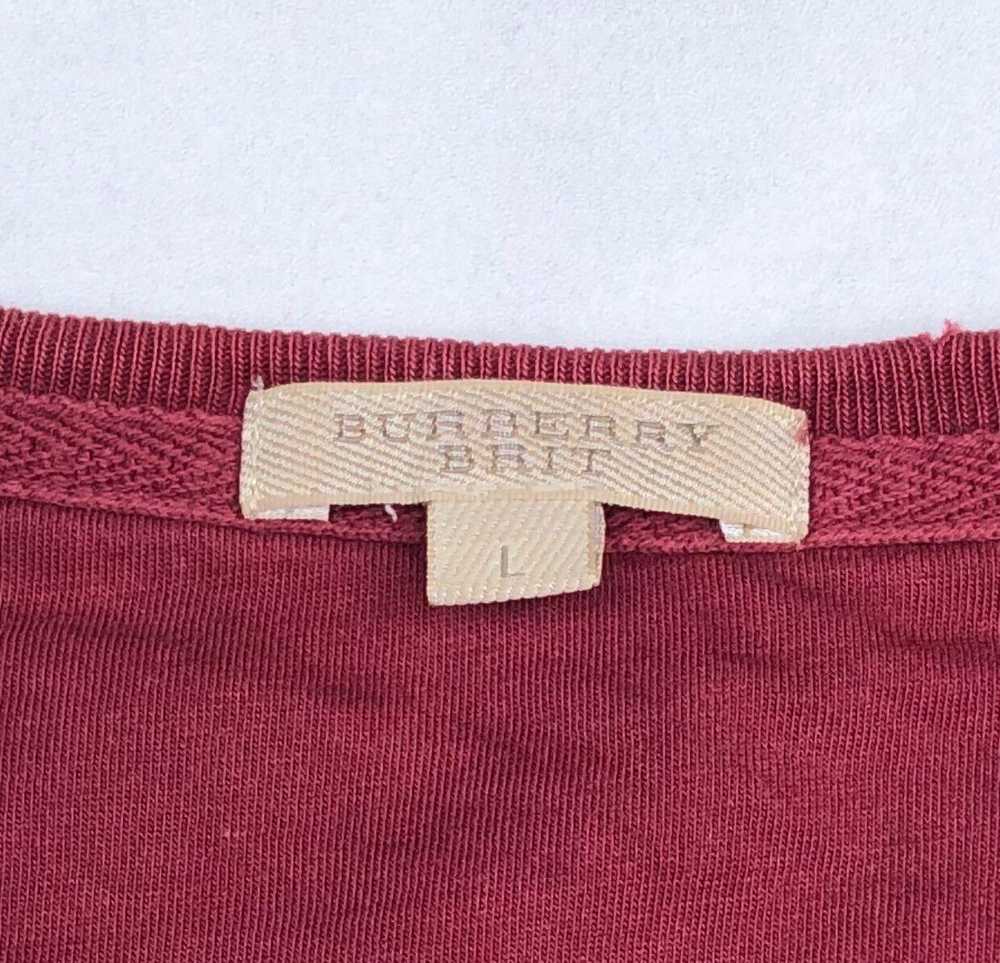 Burberry × Streetwear Burberry Brit Distressed Sw… - image 8
