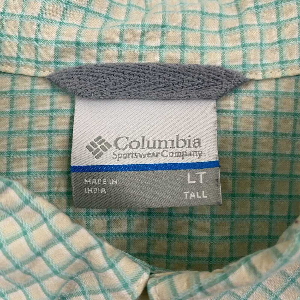 Columbia Columbia Men's Regular Fit Teal Checked … - image 3