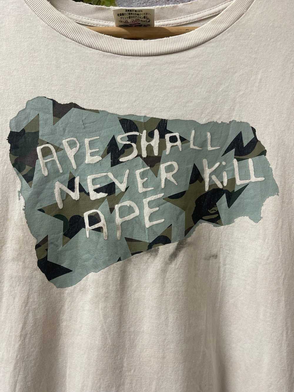 Bape × Vintage VINTAGE BAPE APE SHALL NEVER KILL … - image 2