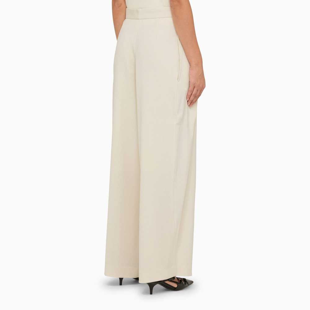 Ami Paris Ivory Trousers With Belt - image 4