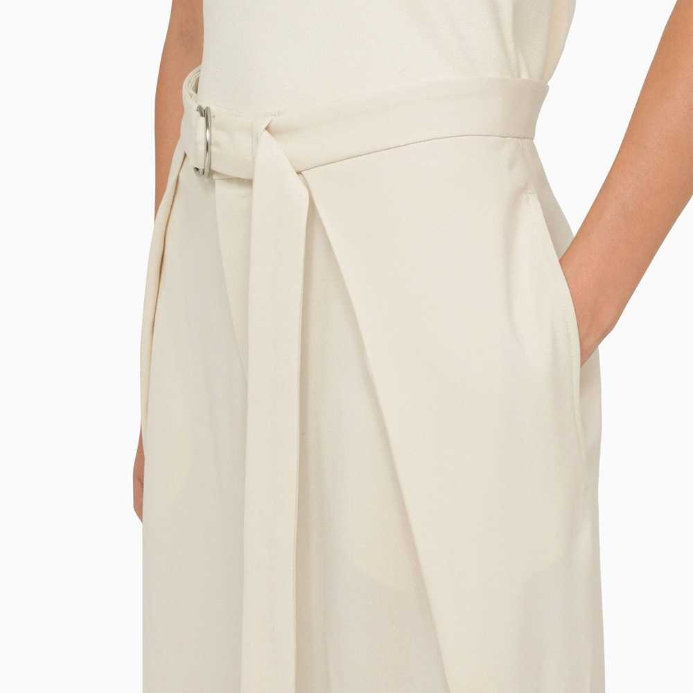 Ami Paris Ivory Trousers With Belt - image 5