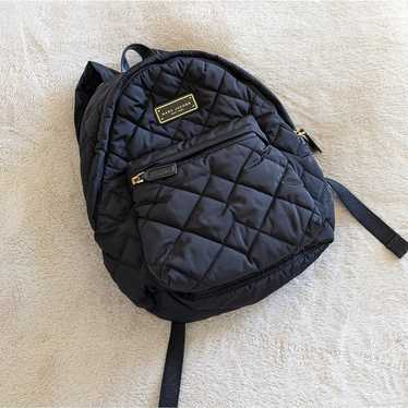 Marc Jacobs black quilted mini backpack