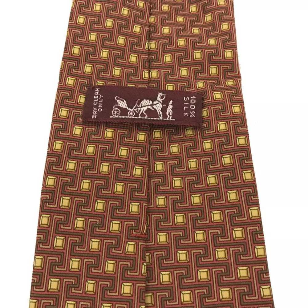 Hermès Silk tie - image 7