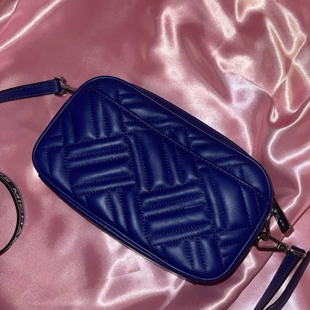 Michael Kors blue Crossbody purse - image 4