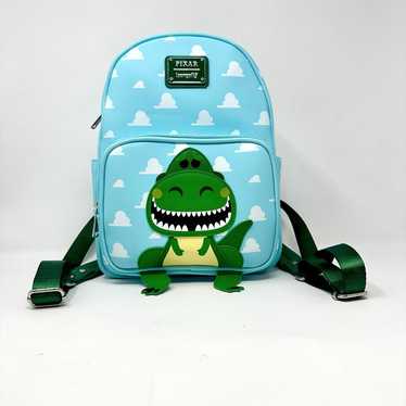 EUC Toy Story Rex Loungefly Mini Backpack