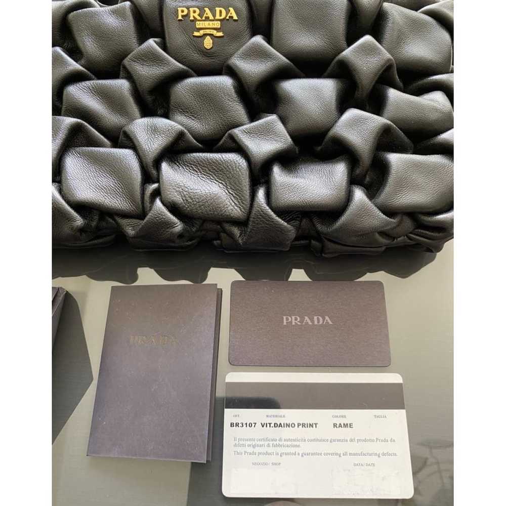 Prada Etiquette leather clutch bag - image 4