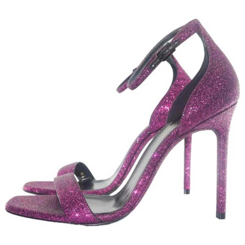 Saint Laurent Glitter heels - image 1