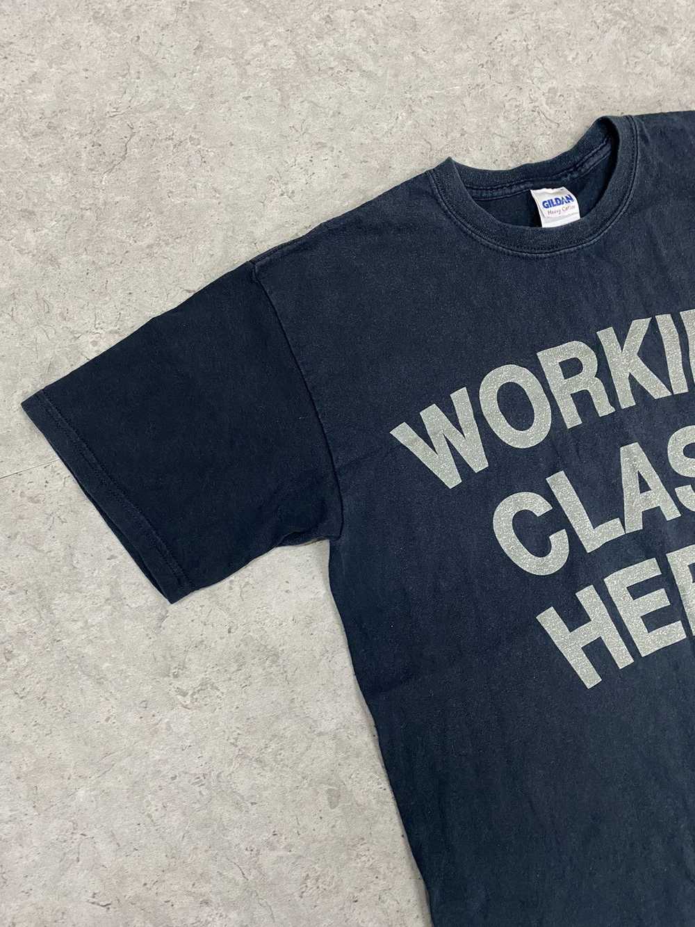 Vintage Vintage Working Class Hero faded Tshirt T… - image 2