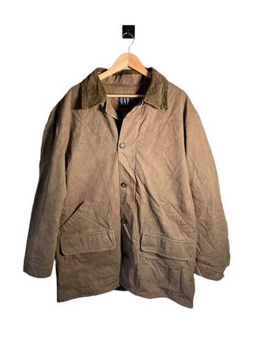 Vintage GAP Canvas Chore Coat Mens Size XL Brown W