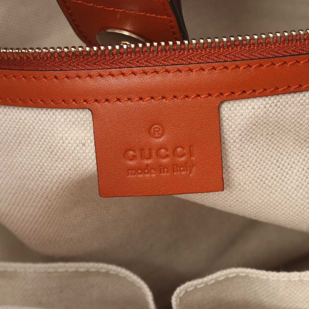 Gucci Gucci Gucci Craft Handbag Tote Bag Denim Le… - image 4