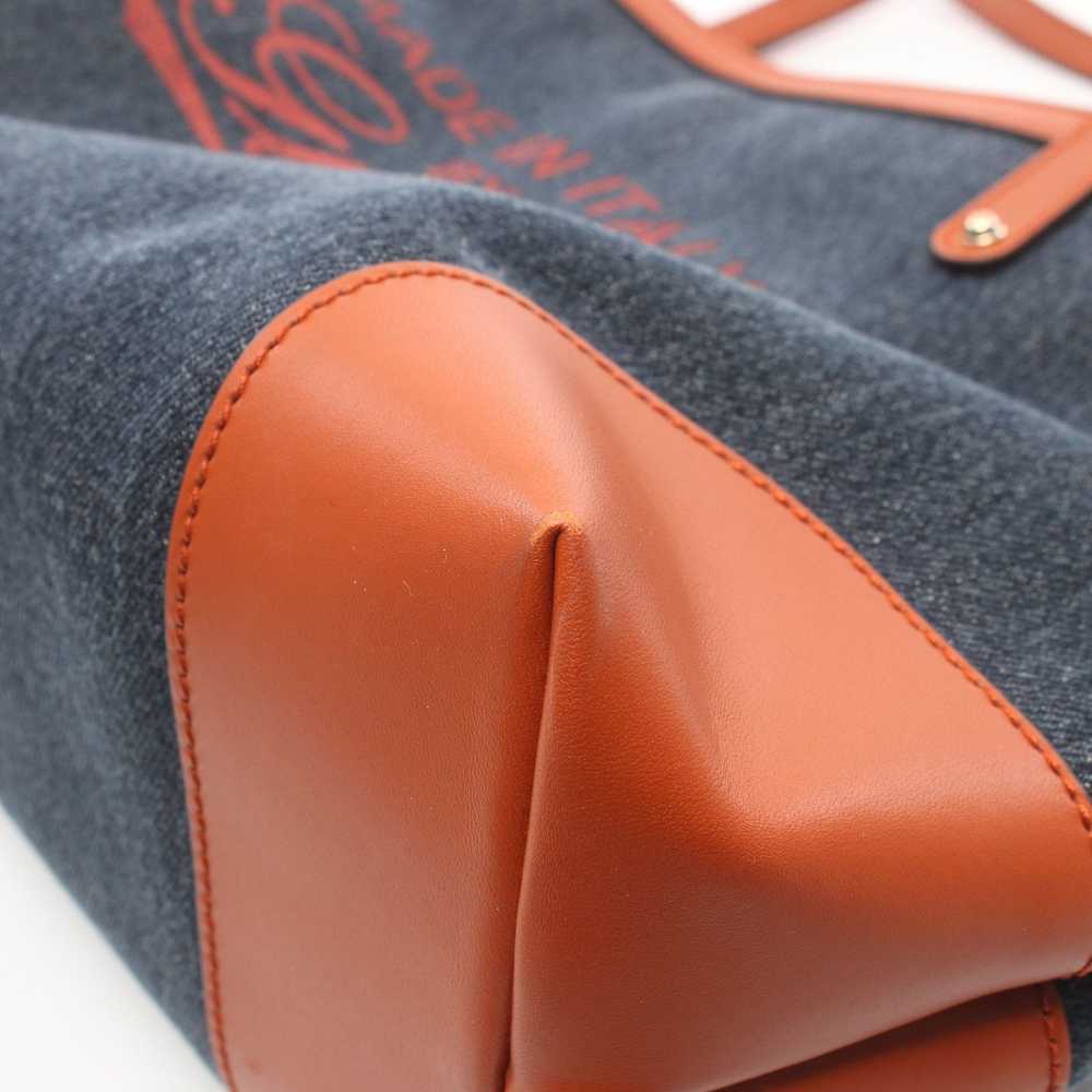 Gucci Gucci Gucci Craft Handbag Tote Bag Denim Le… - image 5