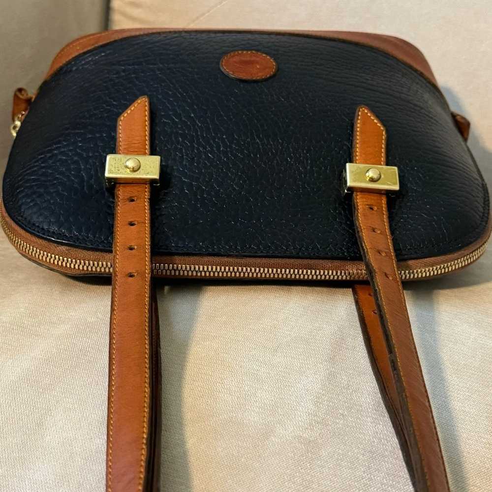 Vintage Dooney and Bourke zip-zip satchel made sp… - image 6