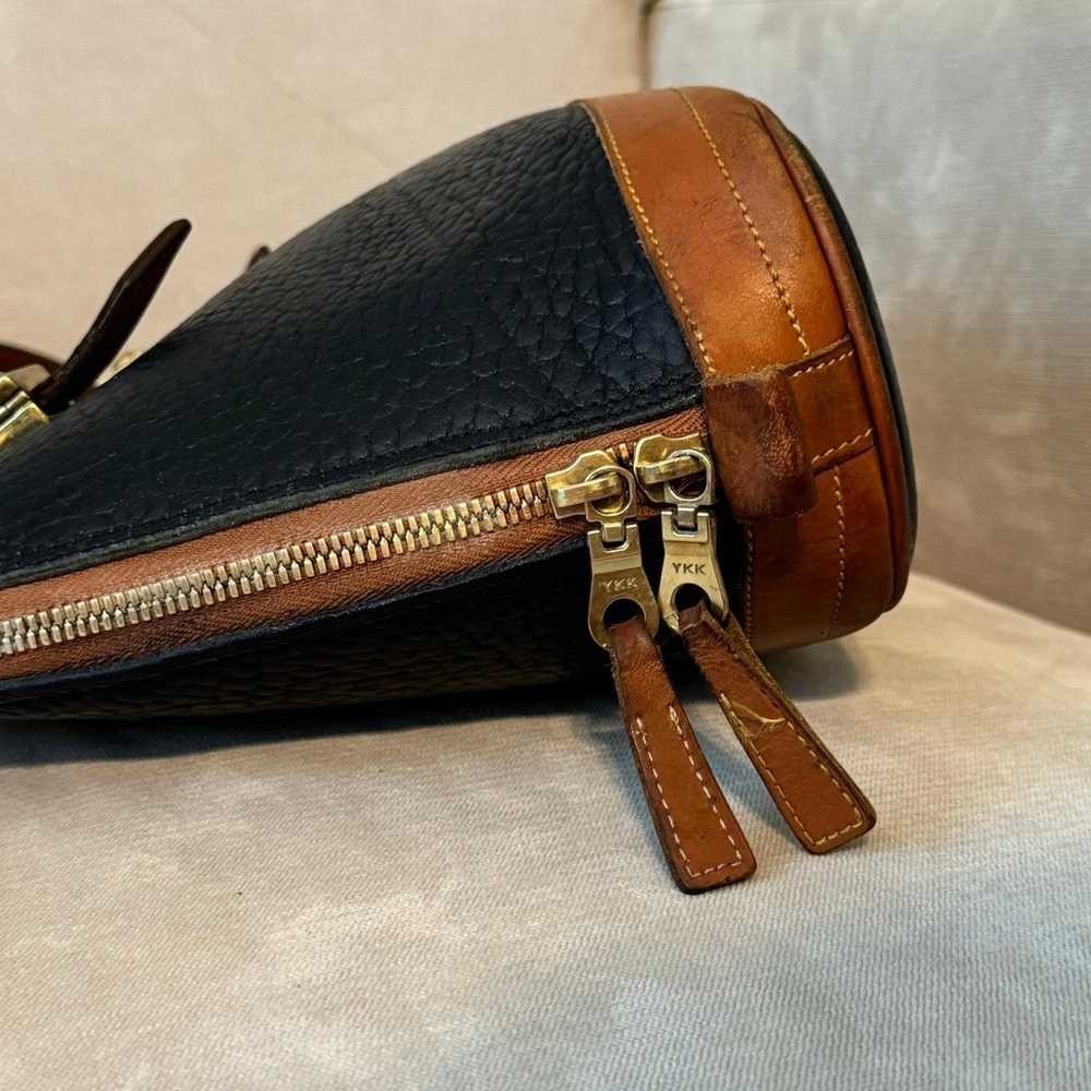 Vintage Dooney and Bourke zip-zip satchel made sp… - image 9