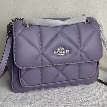 NWT Coach Leather Klare Crossbody 25 With Puffy Di