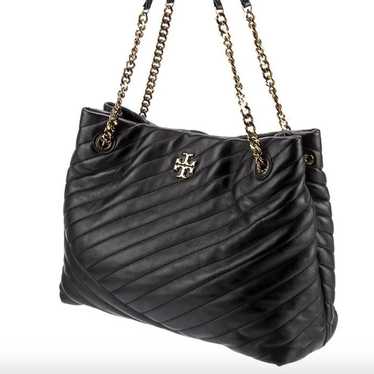 Tory Burch Kira Chevron-Quilted Leather Shoulder B