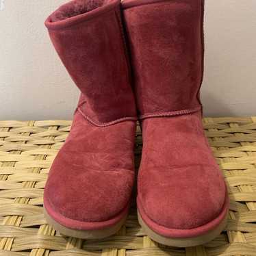 UGG Boots Red Wine size 8 - image 1