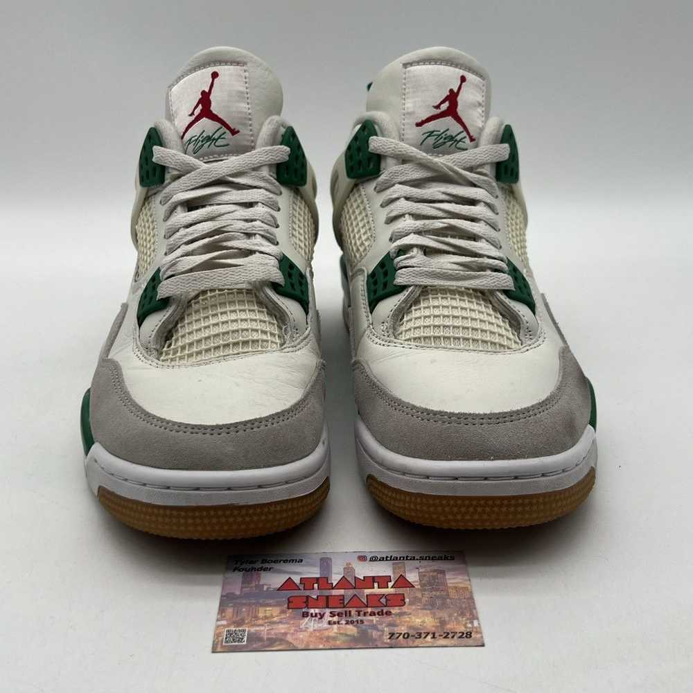 Jordan Brand Nike sb x air Jordan 4 pine green - image 2