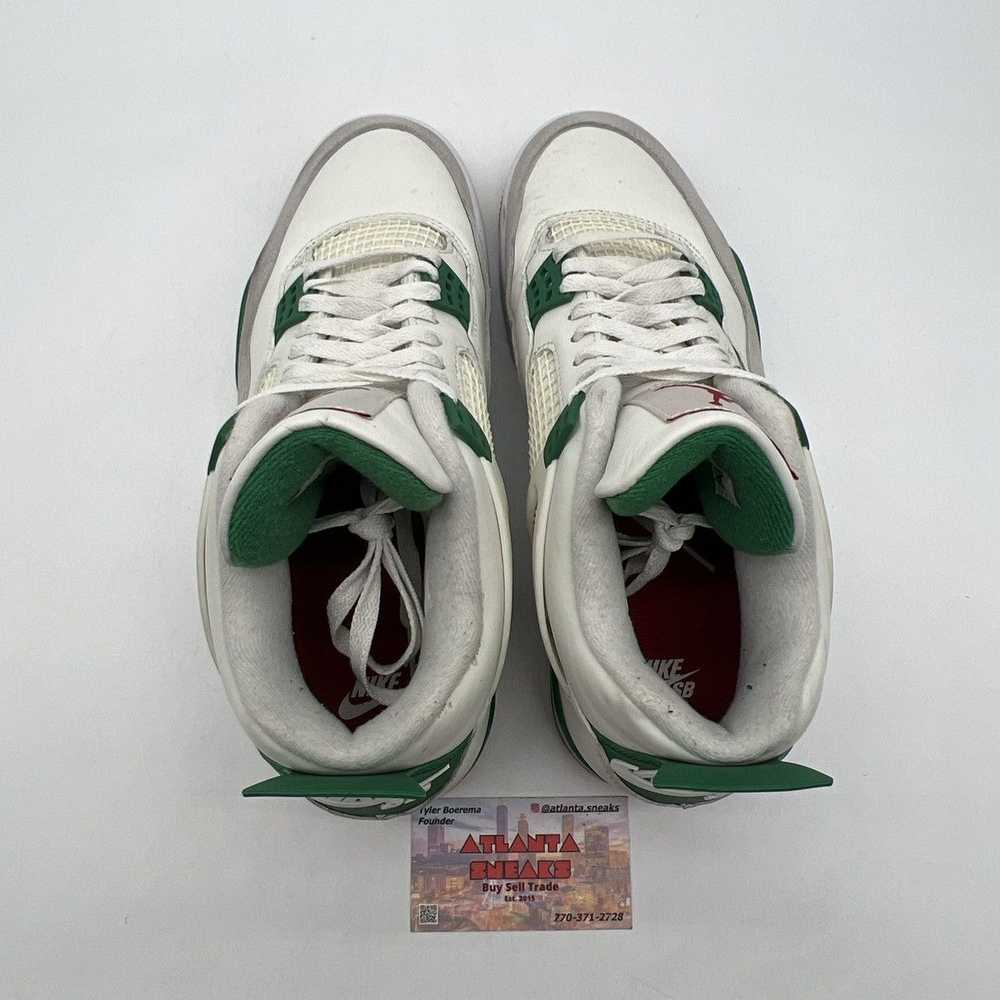 Jordan Brand Nike sb x air Jordan 4 pine green - image 6