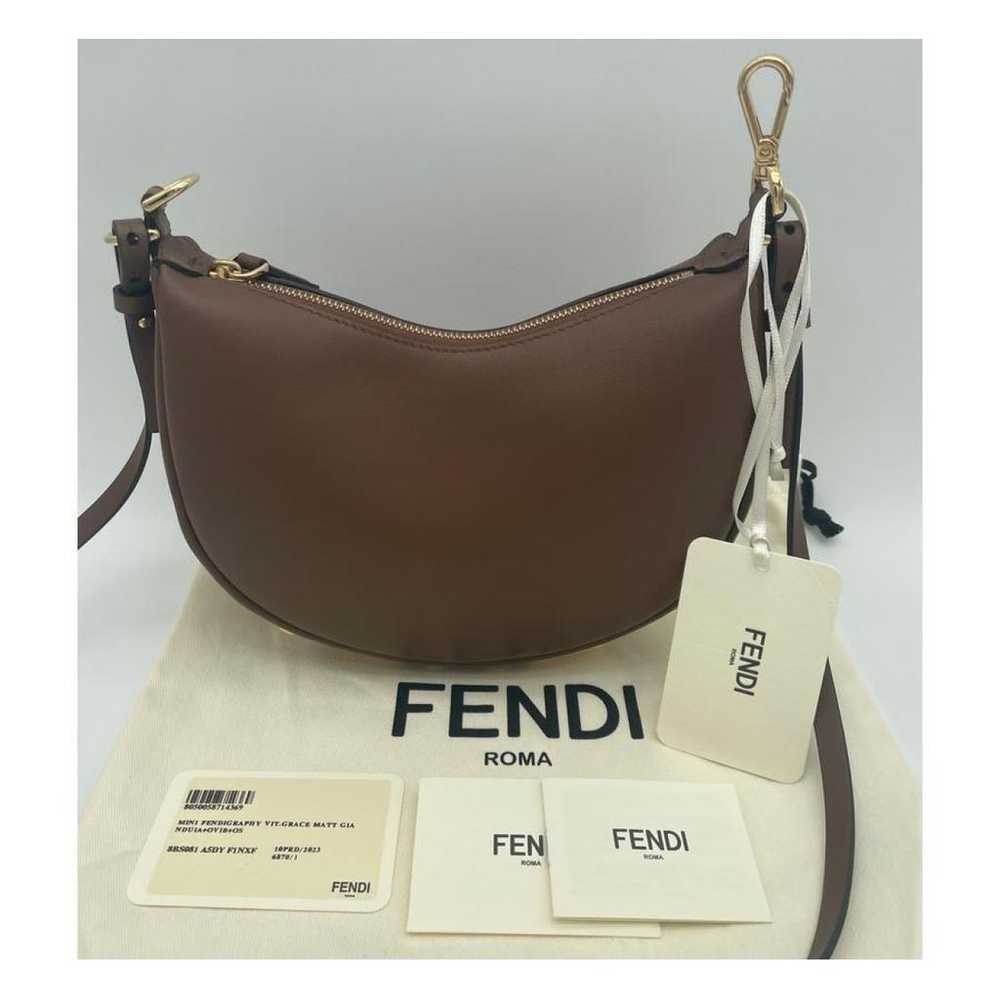 Fendi Fendigraphy leather handbag - image 7