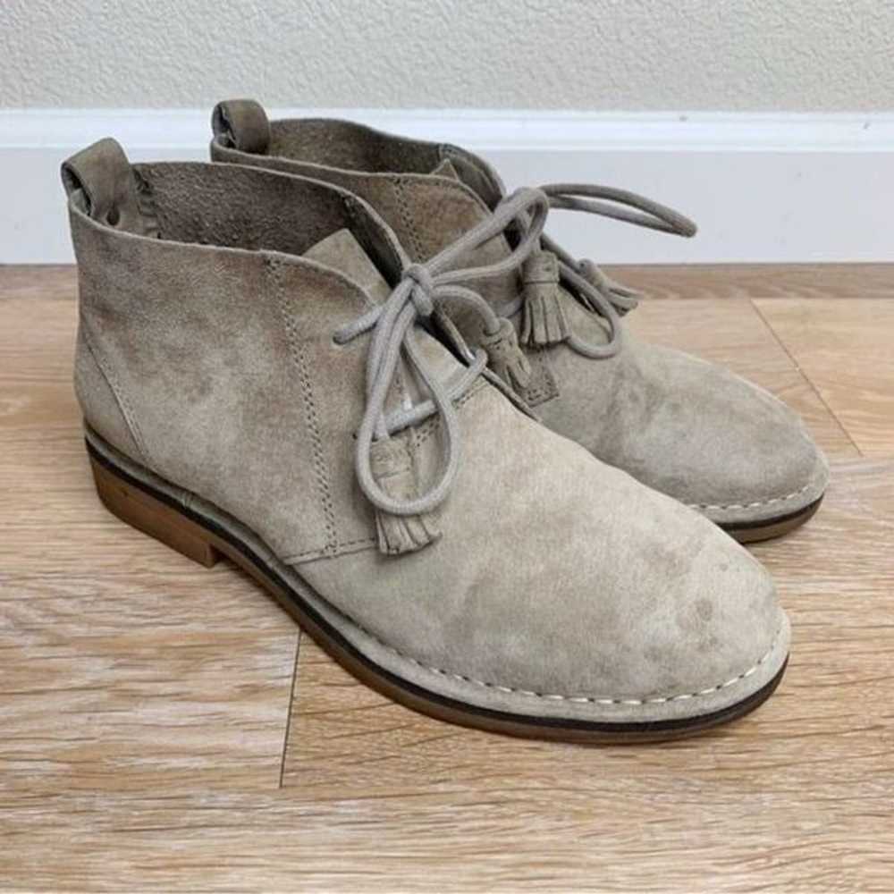 Hush Puppies Genuine Leather Womens Size 7.5 Gray… - image 4
