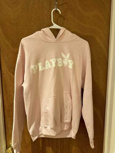 Playboy Pink Playboy logo hoodie