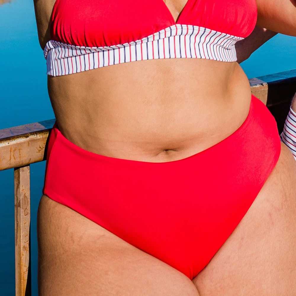 Senita Athletics Mirage Bikini Bottoms - Cherry - image 1