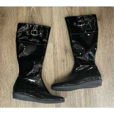 Cole Haan Women’s Waterproof Black Tall Boots 8 - image 1